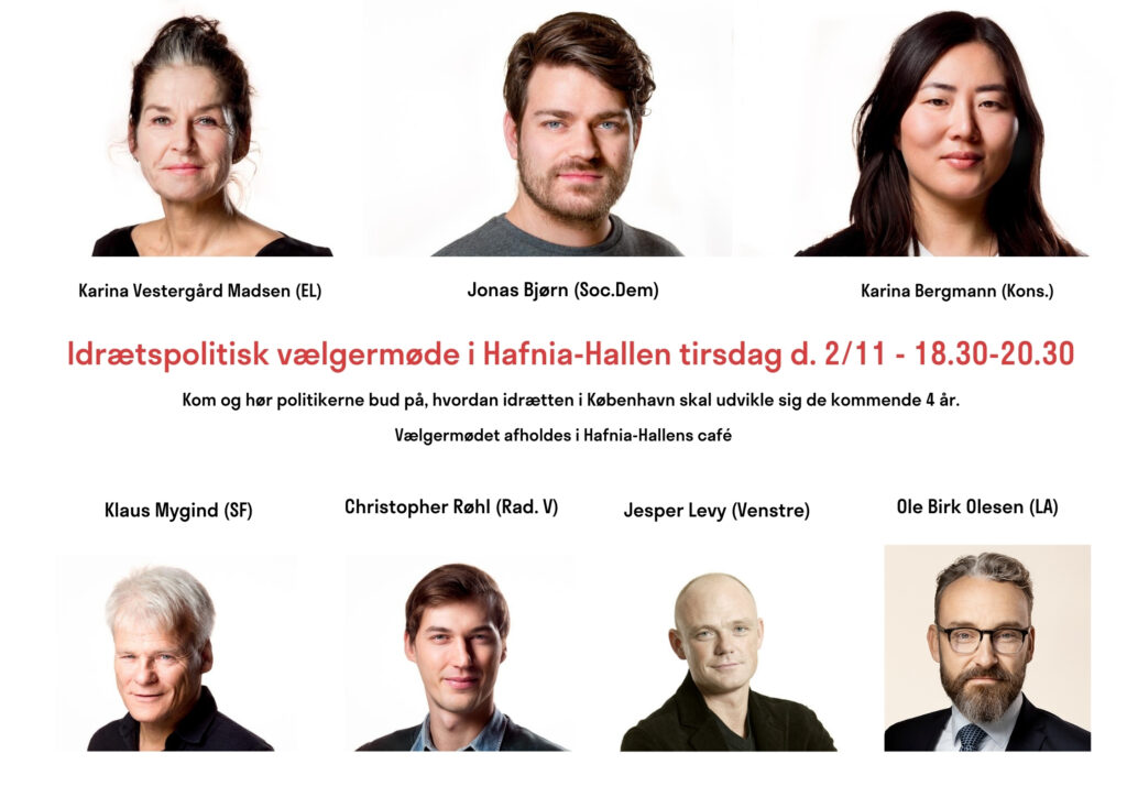 kommunalt vælgemøde om idrætten i København